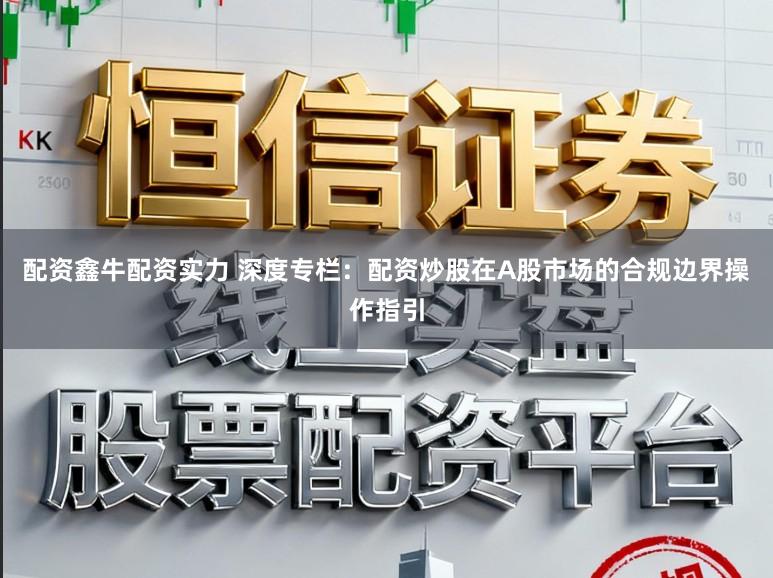 配资鑫牛配资实力 深度专栏：配资炒股在A股市场的合规边界操作指引