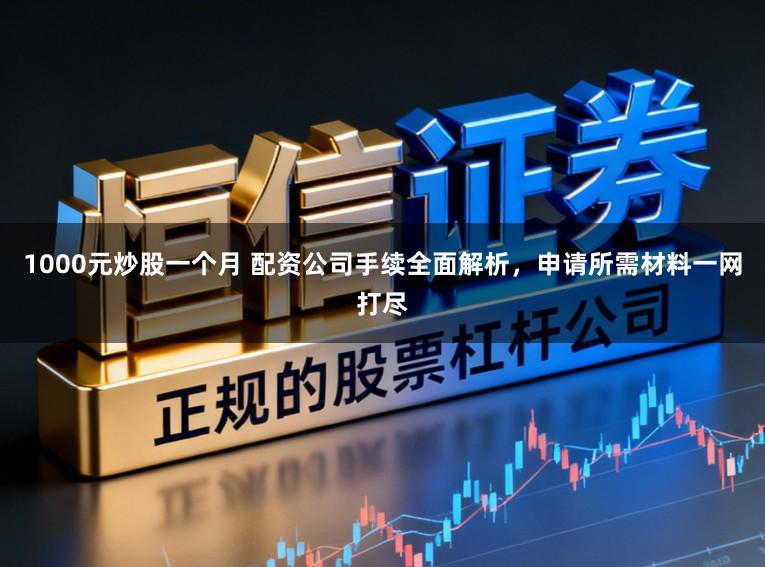 1000元炒股一个月 配资公司手续全面解析，申请所需材料一网打尽